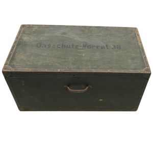 Wehrmacht 'Gasschutz-Vorrat 38' Box