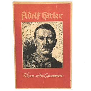 Dutch SS 'Adolf Hitler Führer aller Germanen' Booklet
