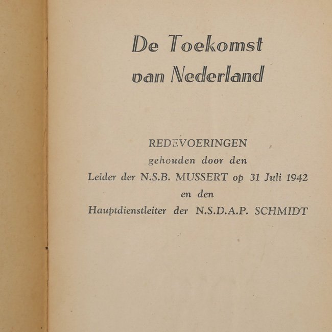NSB Booklet 'De toekomst van Nederland' — image 2