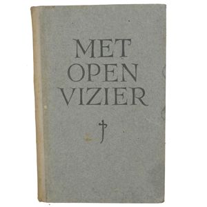 Book: 'Met Open Vizier' by 'Jan de Haas'