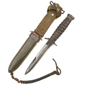 US M3 Fighting Knife with Scabbard M8