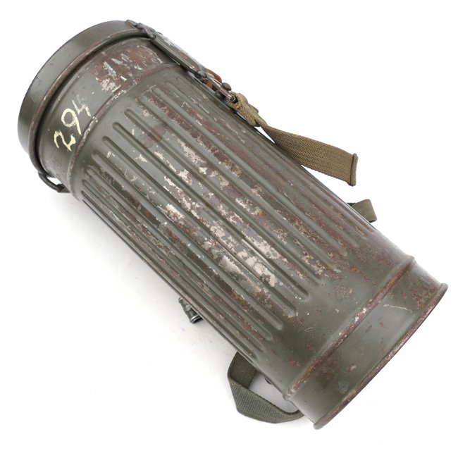 WH (Heer) Gasmask with Canister — image 9