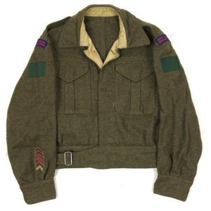 4th Canadian Armoured Division R.C.O.C. Battle Dress Jacket