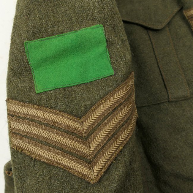 4th Canadian Armoured Division R.C.E.M.E. Battle Dress Jacket — image 4