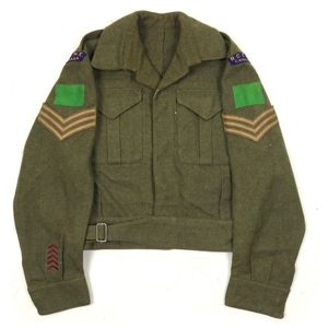 4th Canadian Armoured Division R.C.E.M.E. Battle Dress Jacket