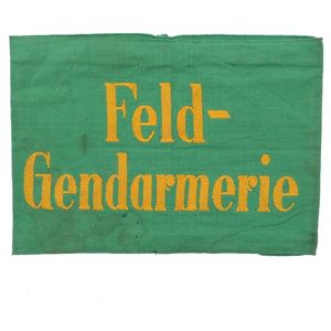 Rare First Pattern 'Feldgendarmerie' Armband