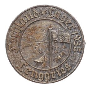 Hitler-Jugend 'Hochland-Lager 1935 Lenggries' Badge