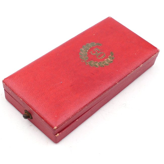 Cased Fifty Years Faithful Service Medal — image 5