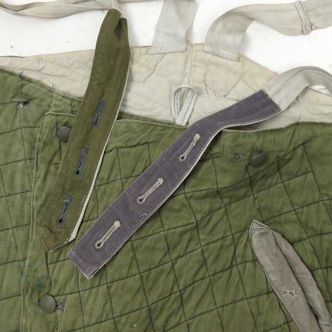 WH (Heer) Green Quilted Winter Trousers — image 5