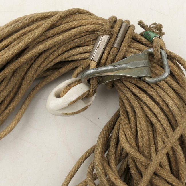 US WW2 Signal Corps Antenna Tie Down Rope — image 2
