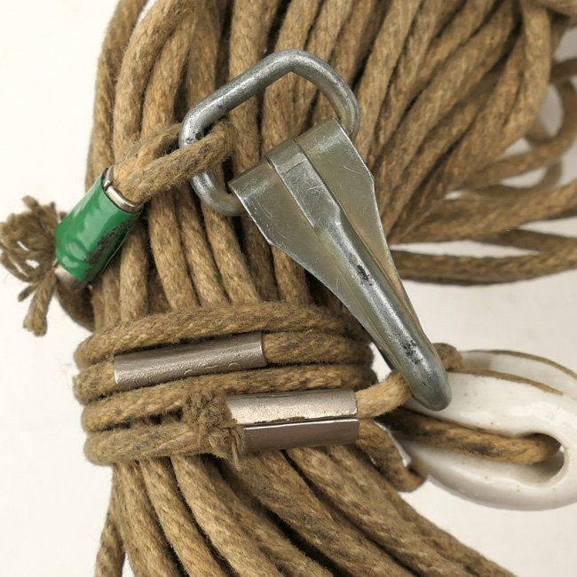 US WW2 Signal Corps Antenna Tie Down Rope — image 3