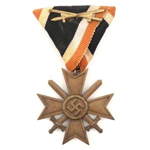 KVK 2nd Class with Swords on Austrian Ribbon