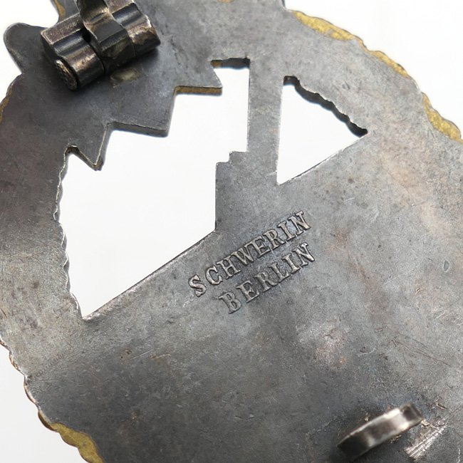 Coastal Artillery War Badge 'Schwerin' — image 5