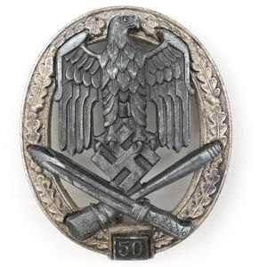 General Assault Badge '50' by 'Rudolf Karneth'