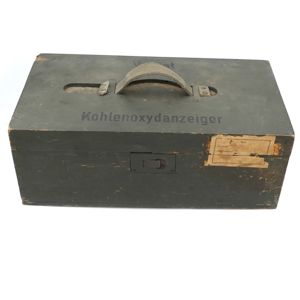 Wehrmacht 'Vorrat Kohlenoxydanzeiger' Box