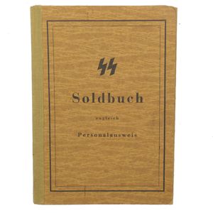 Waffen-SS 'Soldbuch' Cover