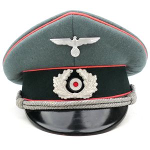 WH (Heer) 'Panzer' Officer's Visor Cap