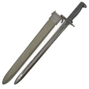 Long US M1 Garand Bayonet with USN MK1 Scabberd