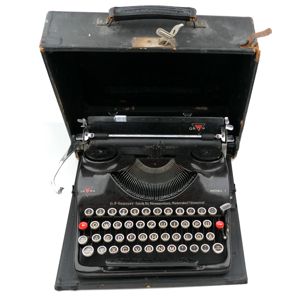 Rare original cased Waffen-SS Typewriter