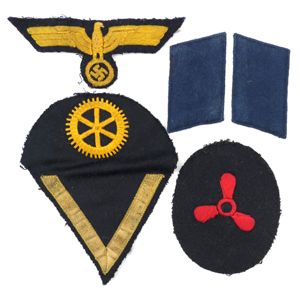 Kriegsmarine Insignia Grouping