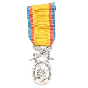 Romanian Medal For Manhood And Loyalty 2nd Class