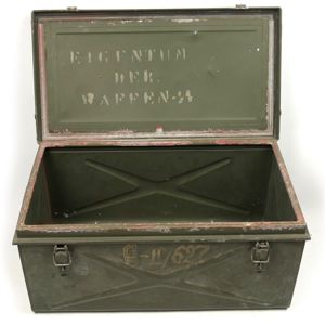 Waffen-SS Officer's Clothing Transport Box