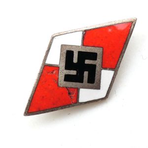Hitler-Jugend Membership Badge 'Otto Hoffmann'