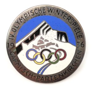 'Olympische Winterspiele' 1936 Tinnie