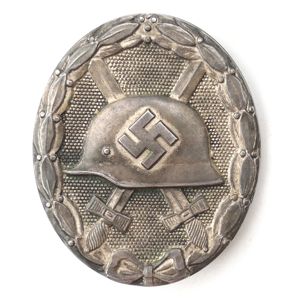 Wound Badge in Silver