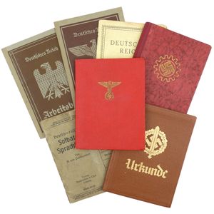 NSDAP Membership Booklet Grouping