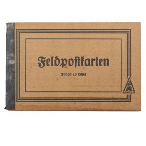 Unissued 'Feldpostkarten' Booklet