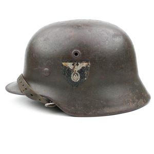 Rare SD 'Reichsarbeitsdienst' M40 Helmet