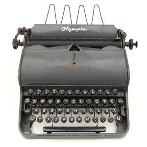 Rare original Waffen-SS Typewriter