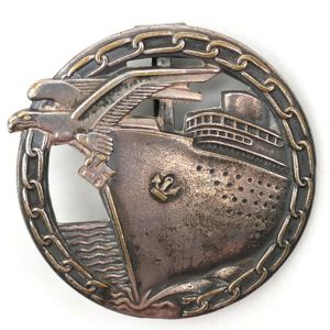 Kriegsmarine Blocade Runner Badge