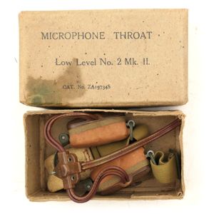 WW2 British Throat Microphone