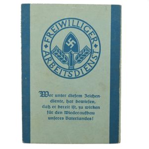 'Freiwillige Arbeitsdienst' Member Pass