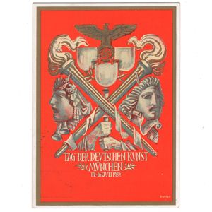 'Tag der Deutschen Kunst' Postcard
