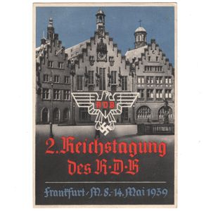 '2. Reichstagung des R.D.B.' Postcard
