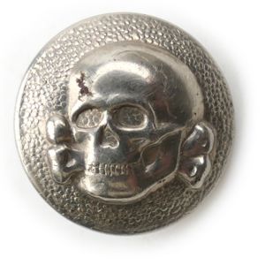 SS-VT Overseas Cap Skull Button