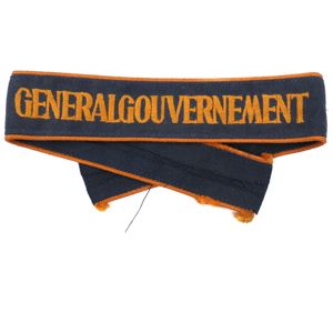 'Generalgouvernement ' Cufftitle