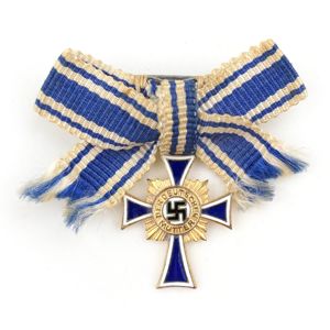 Miniature Mothers Cross in Gold