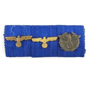 German Custom Official's 3-Piece 'Bandspange'