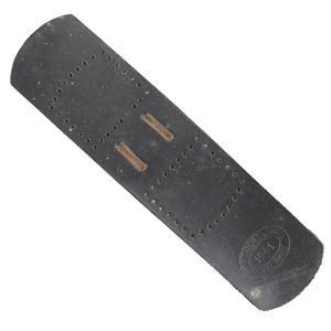 1941 dated Leather Tab for Belt Buckle