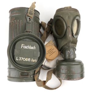 Luftwaffe Gasmask with Canister