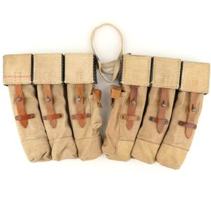 Pair of German MP44 Magazine Pouches - MINT