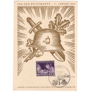 'Tag der Briefmarke 1942' Card