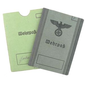 WH (Heer) Wehrpaß & Cover