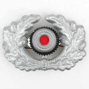 WH (Heer) Visor Cap Wreath/Cocarde Set