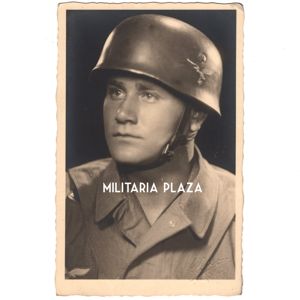 Luftwaffe 'Fallschirmjäger' Portrait Photograph