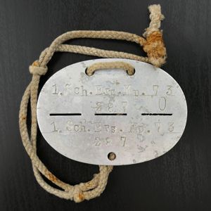WH (Heer) ID-Disc '1.Sch.Ers.Kp.73'